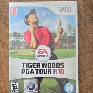 Tiger Woods PGA Tour 10 Wii Game Nintendo